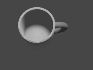 Simple mug 3D Model