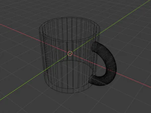 Simple mug 3D Model