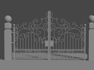 Gateway Exterior Gate 3D 모델