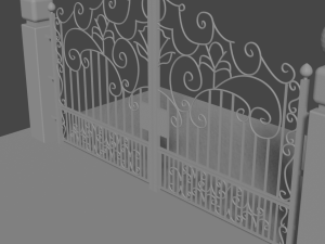 Gateway Exterior Gate 3D 모델