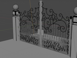 Gateway Exterior Gate 3D 모델