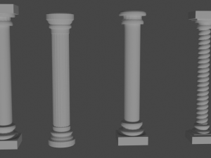 Column greek 3D Print Model