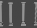 Column greek 3D Print Models