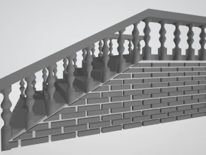 3डी कटघरा 3D प्रिंट मॉडल