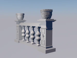 3D Baluster 3D Print Model
