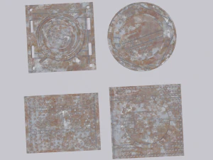 3D Manhole model 3D Model