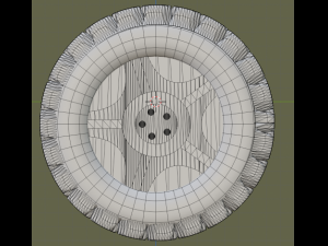 3D Wheel model 3D-printmodel