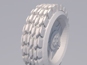 3D Wheel model 3D-printmodel