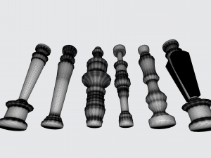 3D Concrete Balustrade Design Ideas 3D मॉडल