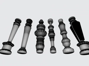 3D Concrete Balustrade Design Ideas 3D Model