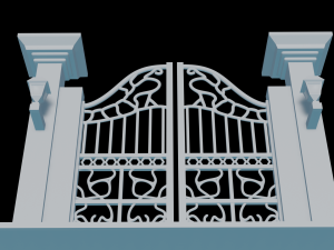 Three-dimensional portal visual representation Model do druku 3D