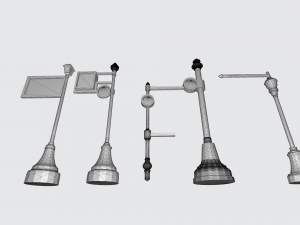 Heritage Lighting - Vintage Lamp Design Modelo de Impressão 3D