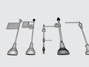 Heritage Lighting - Vintage Lamp Design 3D Print Model