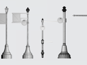Heritage Lighting - Vintage Lamp Design Modelo de Impressão 3D