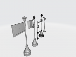 Heritage Lighting - Vintage Lamp Design Modelo de Impressão 3D