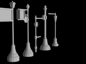 Heritage Lighting - Vintage Lamp Design 3D Print Model