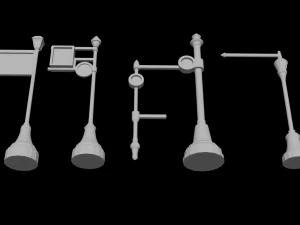 Heritage Lighting - Vintage Lamp Design 3D Print Model