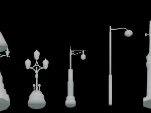 Antique Lantern - Classic Lighting Design v2 3D Print Model