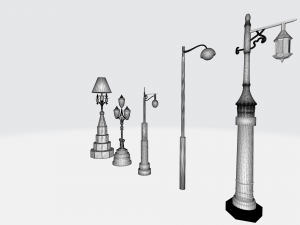 Antique Lantern - Classic Lighting Design v2 3D Print Model