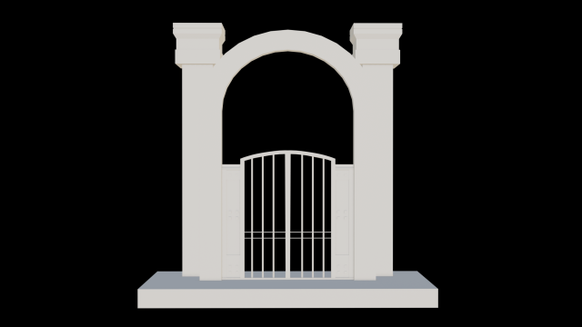 Dimensional Gateway Entrances Modelo de impresión 3D .c4d .max .obj .3ds .fbx .stl .blend 