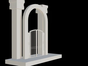 Dimensional Gateway Entrances 3D Print Model