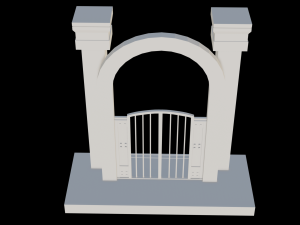 Dimensional Gateway Entrances Modelo de impresión 3D