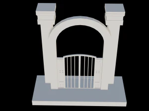 Dimensional Gateway Entrances 3D Print Model