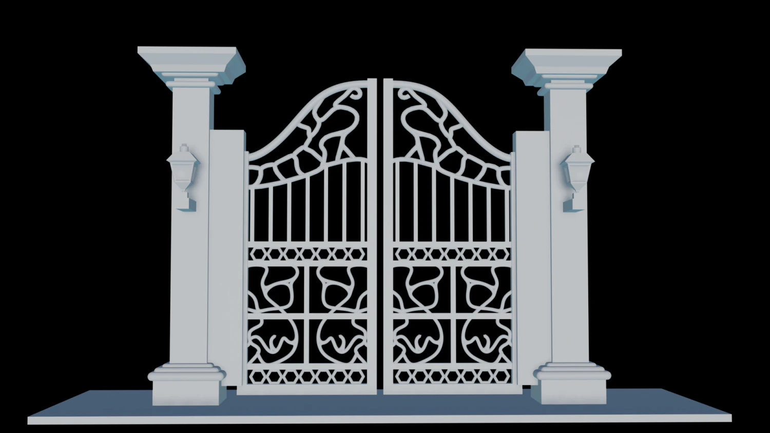 Dimensional Gateway Designs 3D Print Model .c4d .max .obj .3ds .fbx .stl .blend 