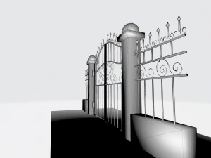 Gate 3D 3D Print Model