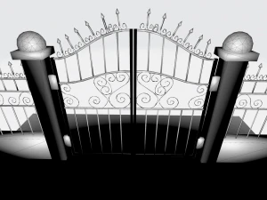 Gate 3D 3D Print Model