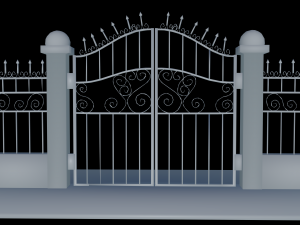 Gate 3D 3D-Druckmodell