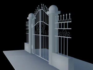 Gate 3D 3D Print Model