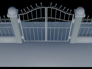 Gate 3D 3D Print Model