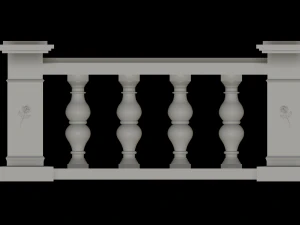 난간 3D 프린트 모델