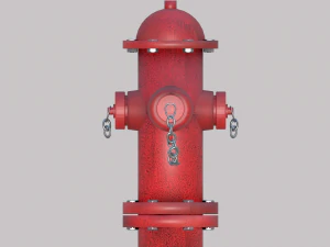 Hidrante 3D 3D Model