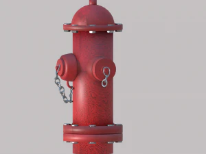 Hidrante 3D 3D Model