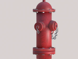 Hidrante 3D 3D Model