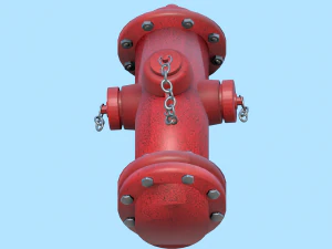 Hidrante 3D 3D Model