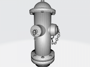 Hidrante 3D 3D 모델