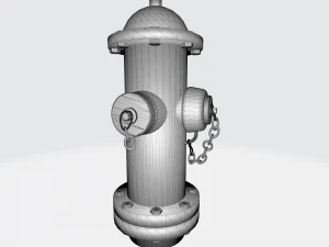 Hidrante 3D 3D Model