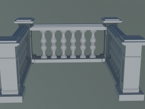 Cast Stone Balustrade 3D Modelo de impresión 3D