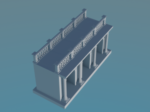 Arched doorway Arcade 3D Print Model