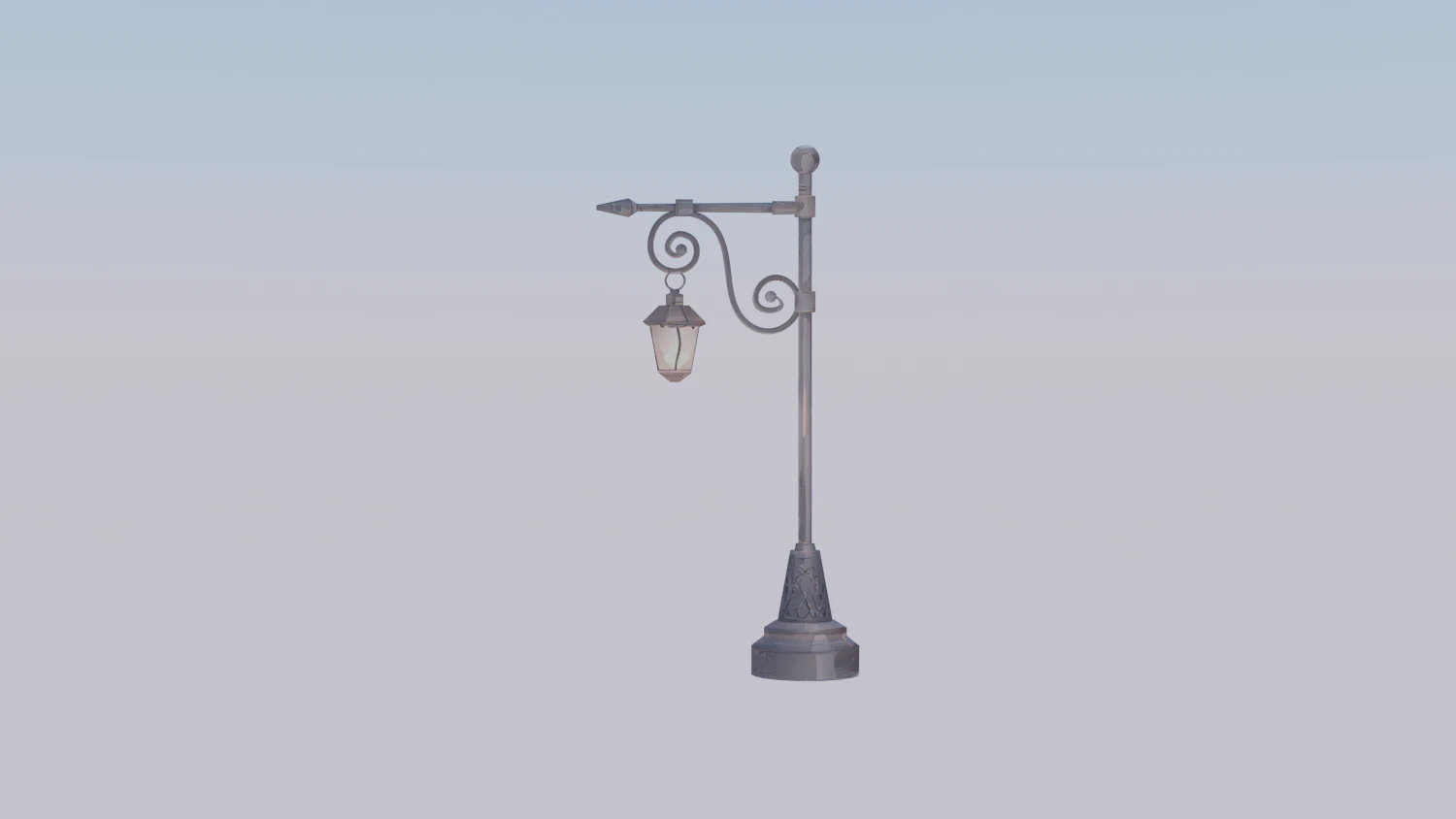 3D Historic Pole - Detailed and Authentic Illustration 3D Model .c4d .max .obj .3ds .fbx .stl .blend