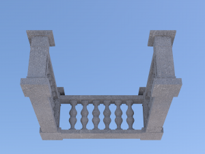Innovative 3D Balustrade Designs Gallery Modello 3D