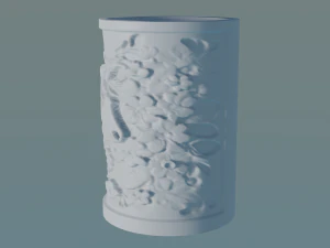 3D Vases Virtual Elegance in Digital Design 3D Print Model