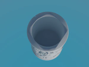 3D Vases Virtual Elegance in Digital Design 3D Print Model