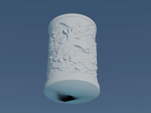 3D Vases Virtual Elegance in Digital Design 3D Print Model