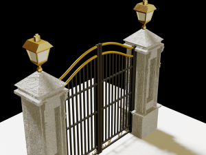 Gates 3D Designs for Contemporary Spaces Modelo de Impressão 3D