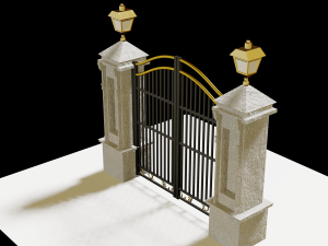 Gates 3D Designs for Contemporary Spaces Modelo de Impressão 3D