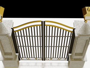 Gates 3D Designs for Contemporary Spaces Modelo de Impressão 3D